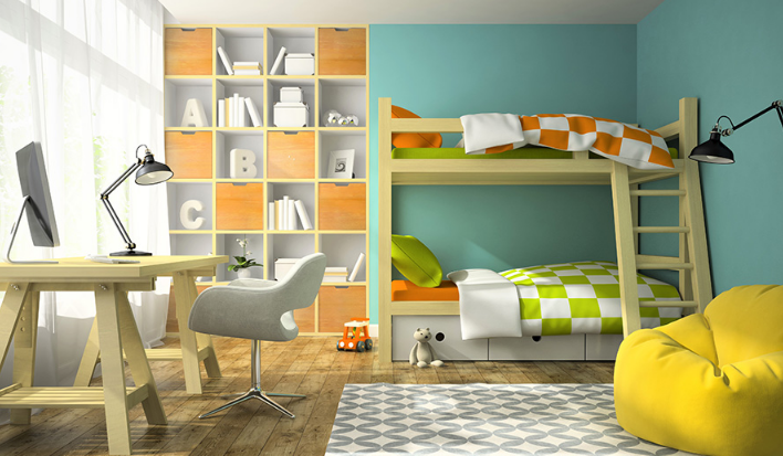 Designing a Dreamy Kids’ Bedroom: Incorporating Bunk Beds and Storage