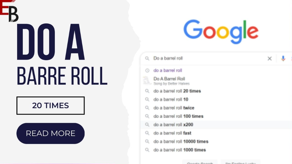 Do a Barrel Roll 20 times - Z or R twice Google Easter Egg