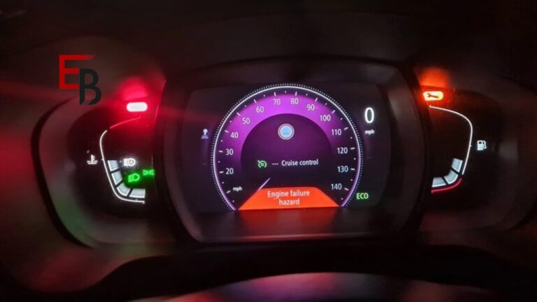 What is the Engine Failure Hazard Warning Light On A Renault Captur?