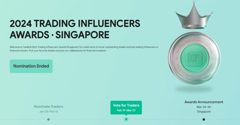 Fastbull 2024 Trading Influencers Awards in Singapore