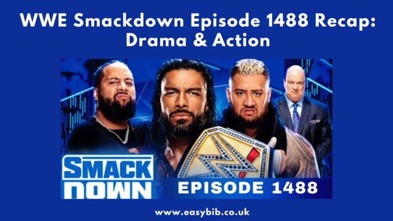 WWE Smackdown Episode 1488 Recap