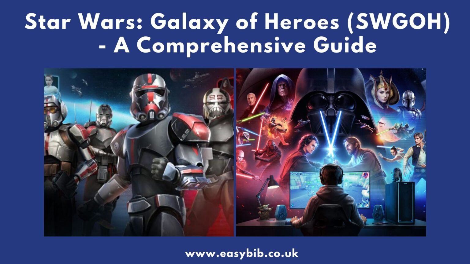 Star Wars: Galaxy of Heroes (SWGOH) A Comprehensive Guide Star Wars: Galaxy of Heroes (SWGOH) A Comprehensive Guide