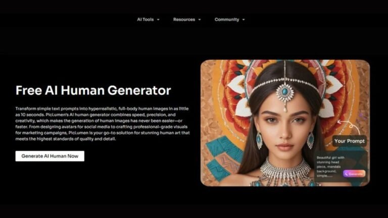 PicLumen AI Human Generator