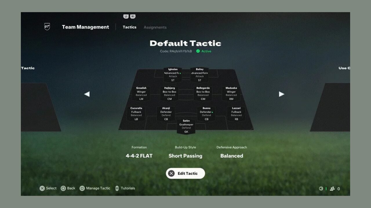 FC 25 Tactics Codes