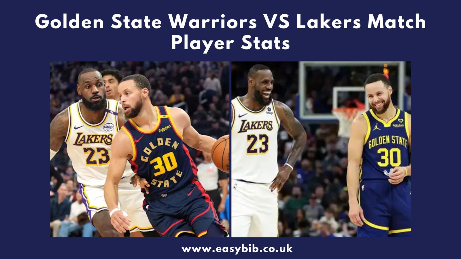 Golden State Warriors VS Lakers Match Player