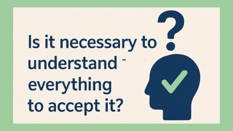 understand