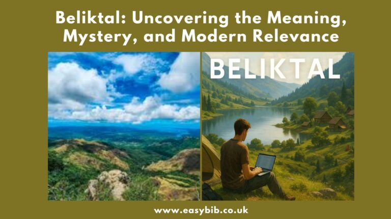 Beliktal Meaning