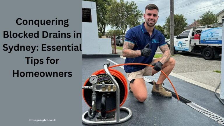 Blocked Drains in Sydney