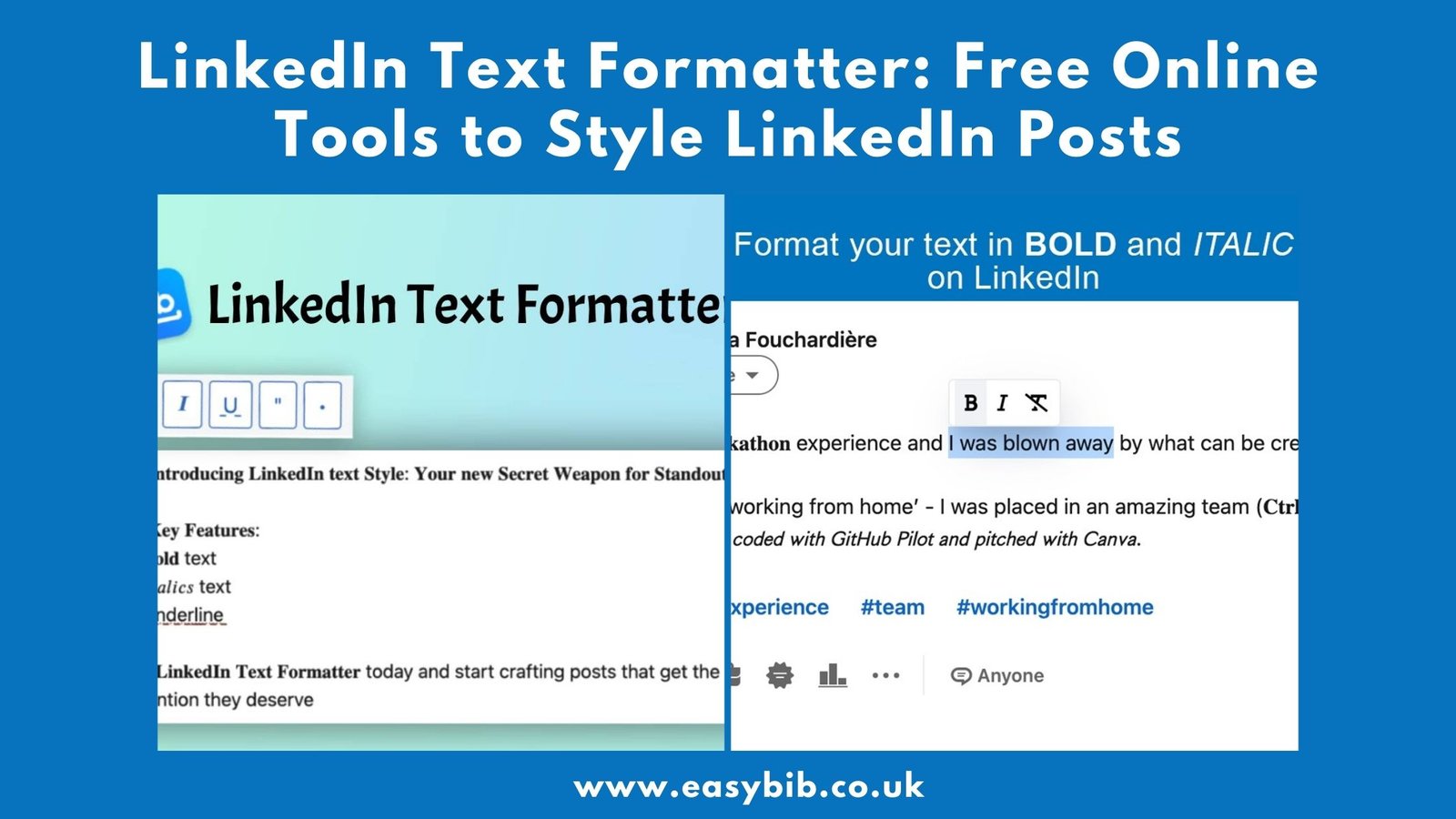 LinkedIn Text Formatte