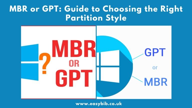 MBR or GPT