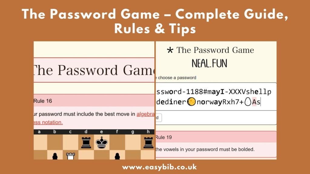 The Password Game