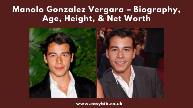 Manolo Gonzalez Vergara age