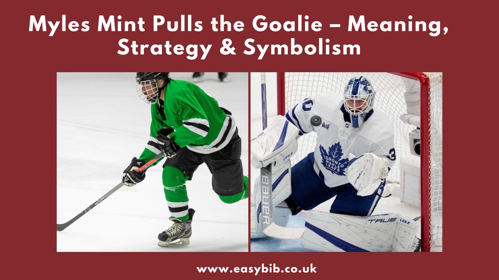 Myles Mint Pulls the Goalie