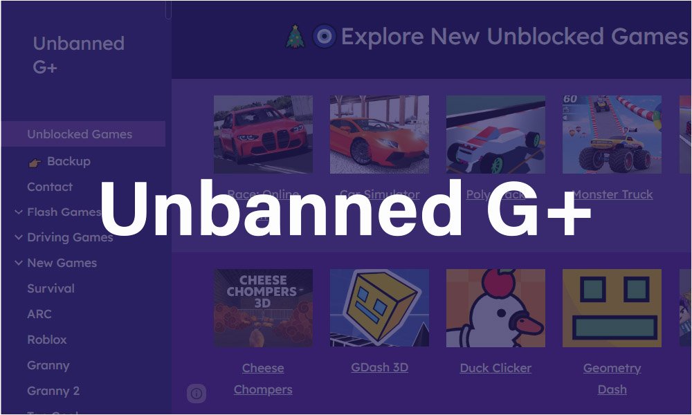 Popular Games on Unbanned G+