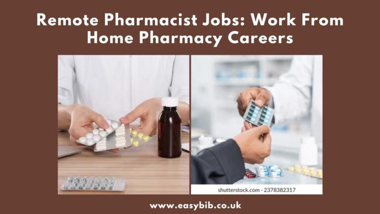 Remote Pharmacist Jobs: Work From Home Pharmacy Careers