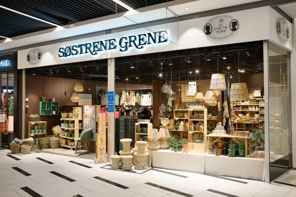 Sostrene Grene in the United Kingdom