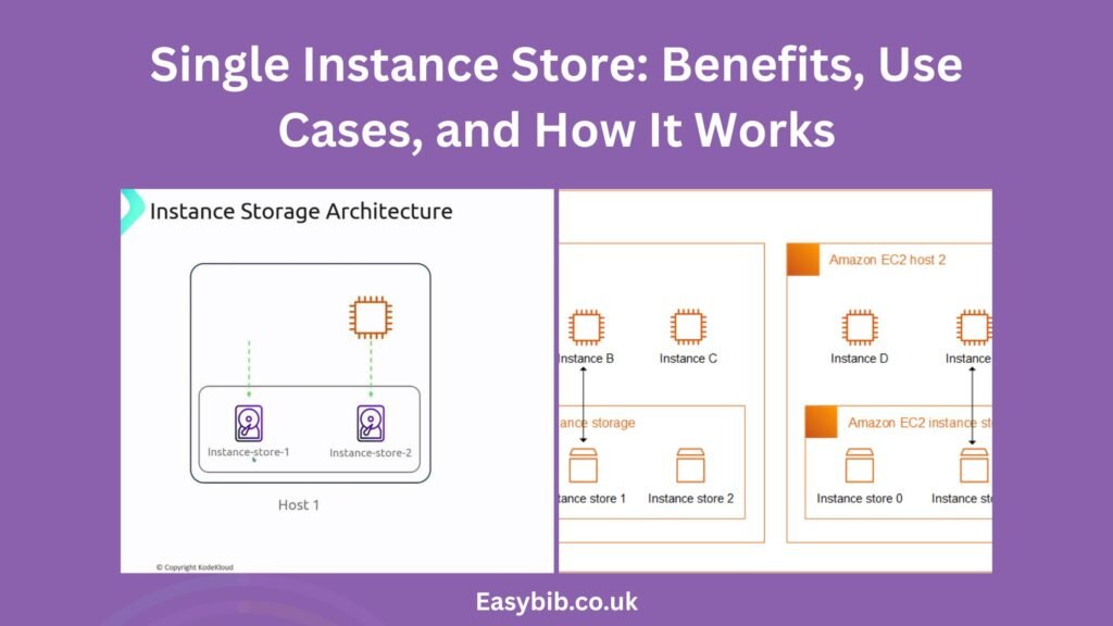 Single Instance Store