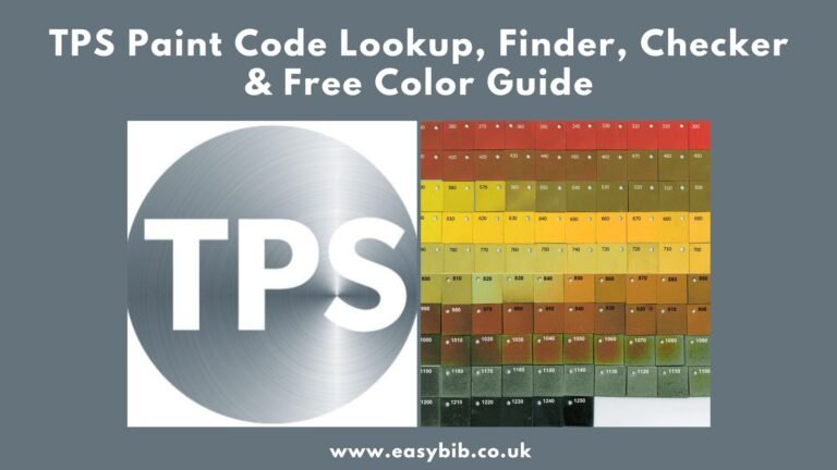 TPS Paint Code