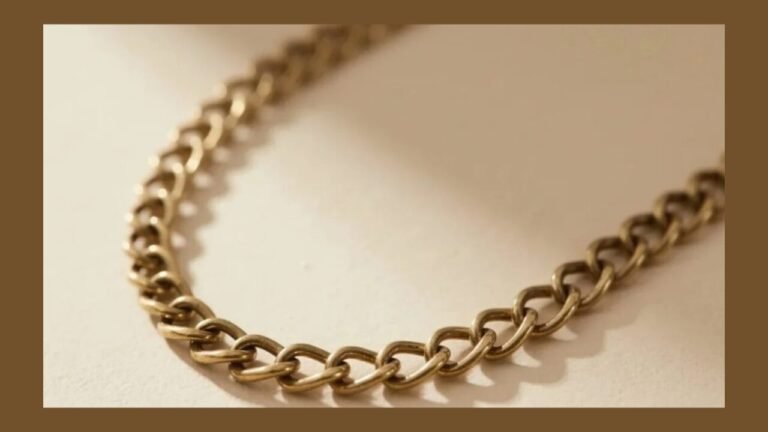 Brass Chain Necklace