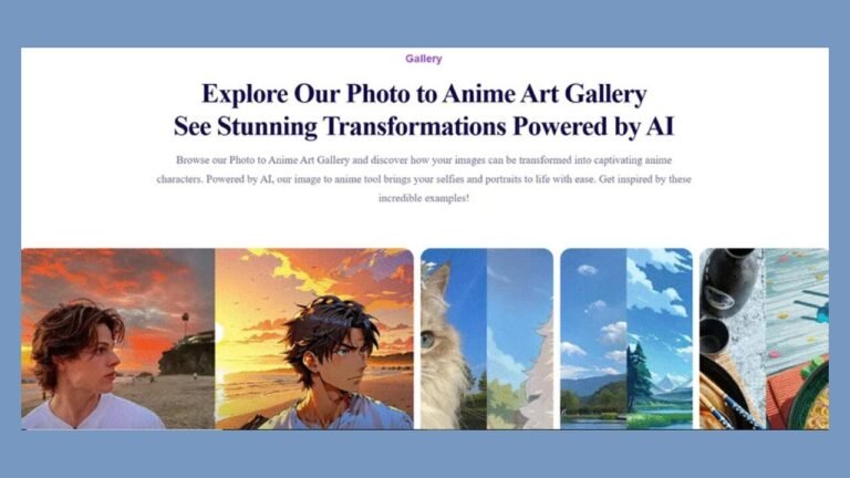 Anifun Photo to Anime
