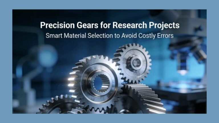 Precision Gears for Research Projects