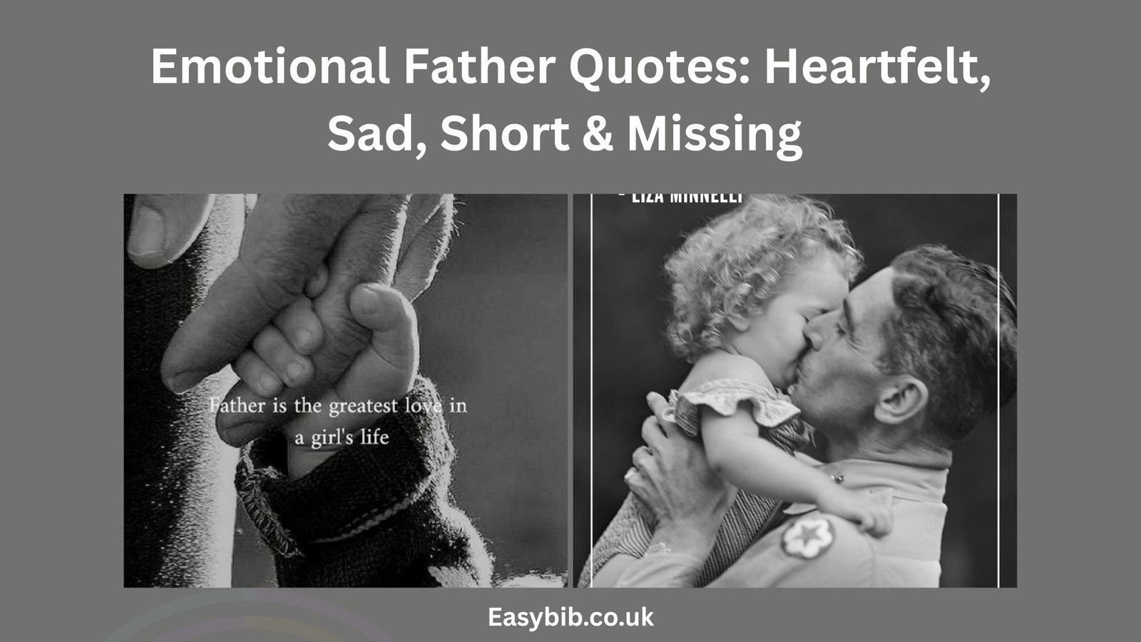 Emotional Father Quotes