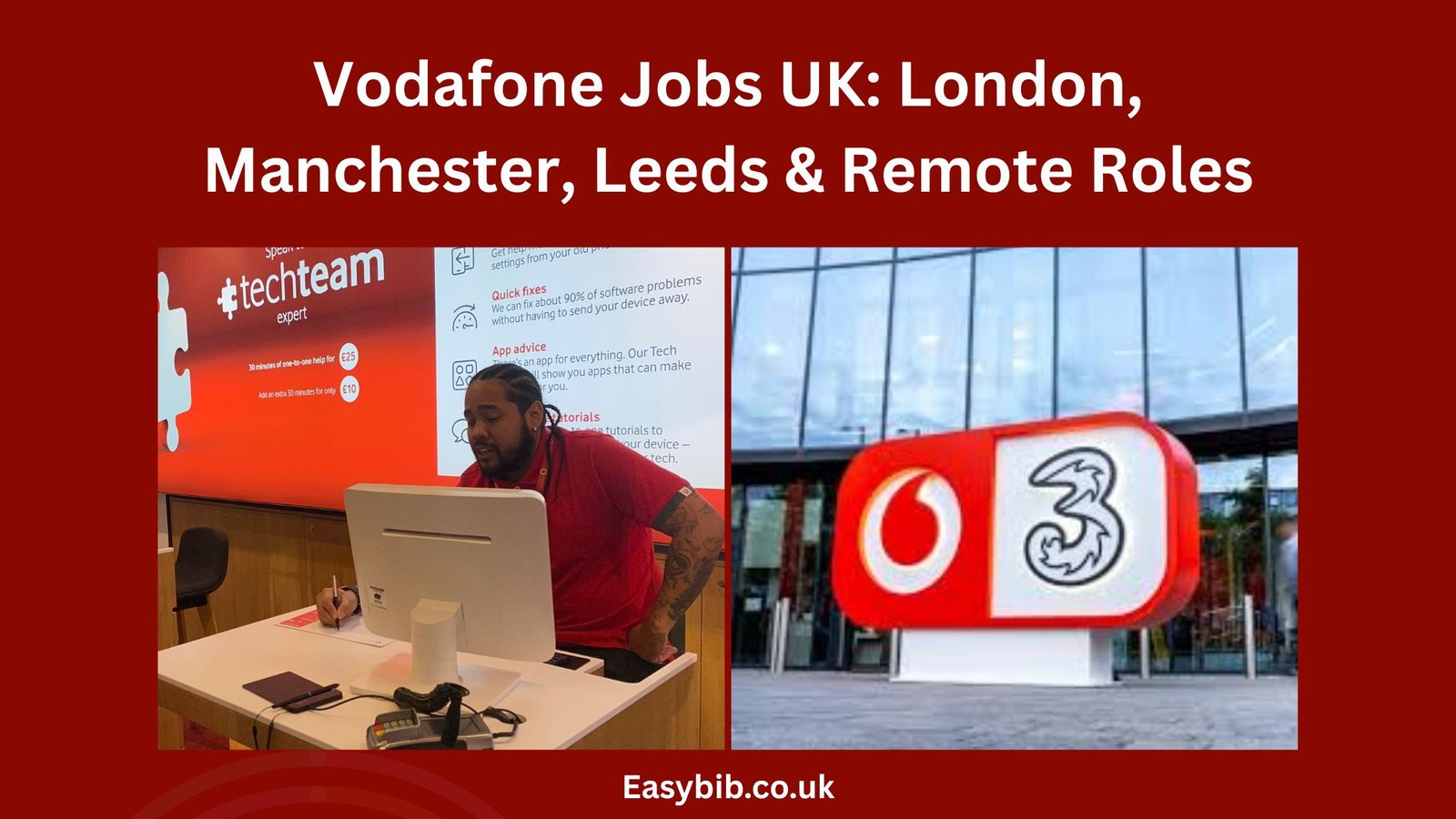 Vodafone Jobs UK