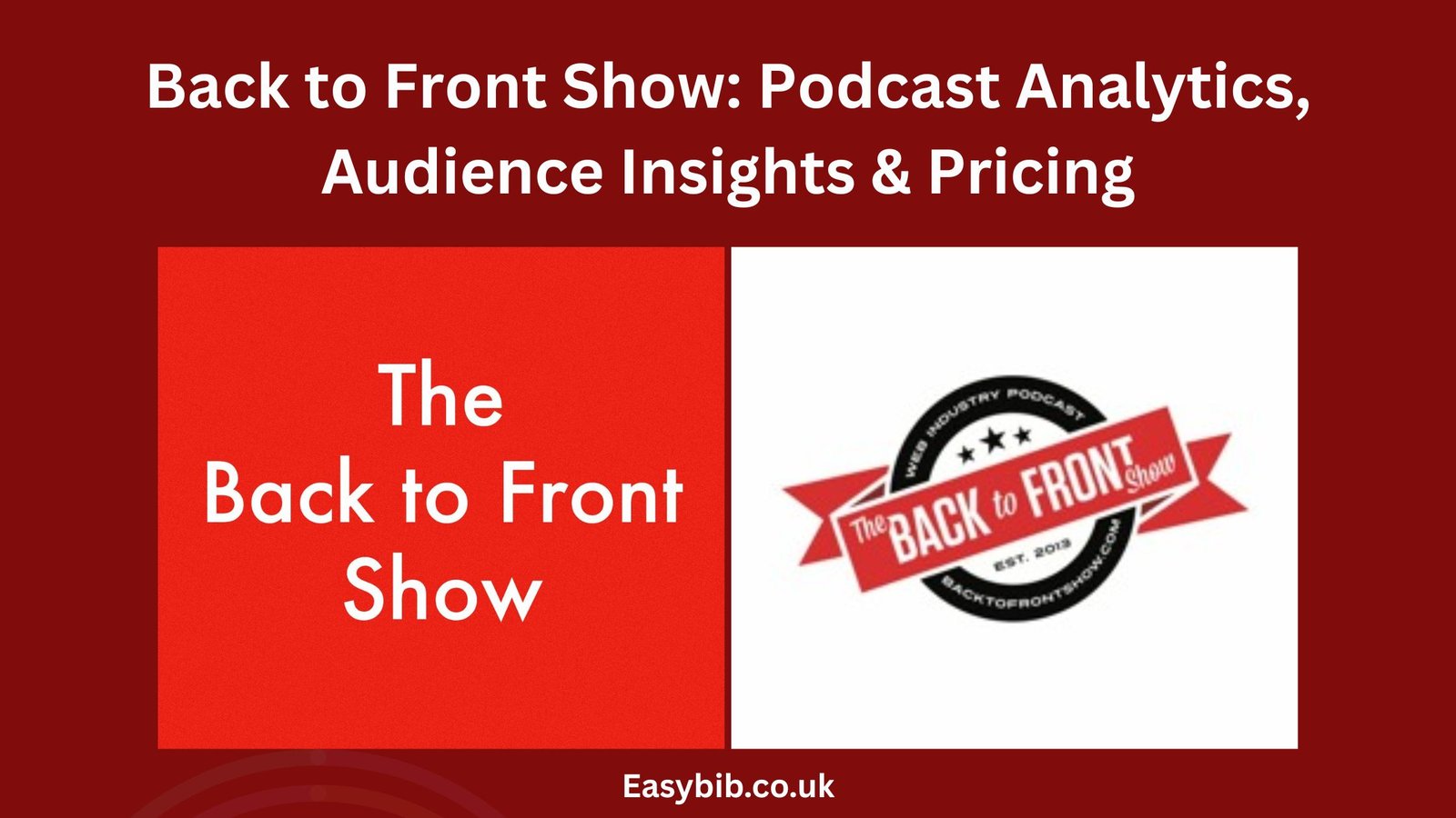 Back to Front Show
