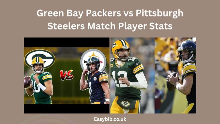 Green Bay Packers vs Pittsburgh Steelers Match Player Stats