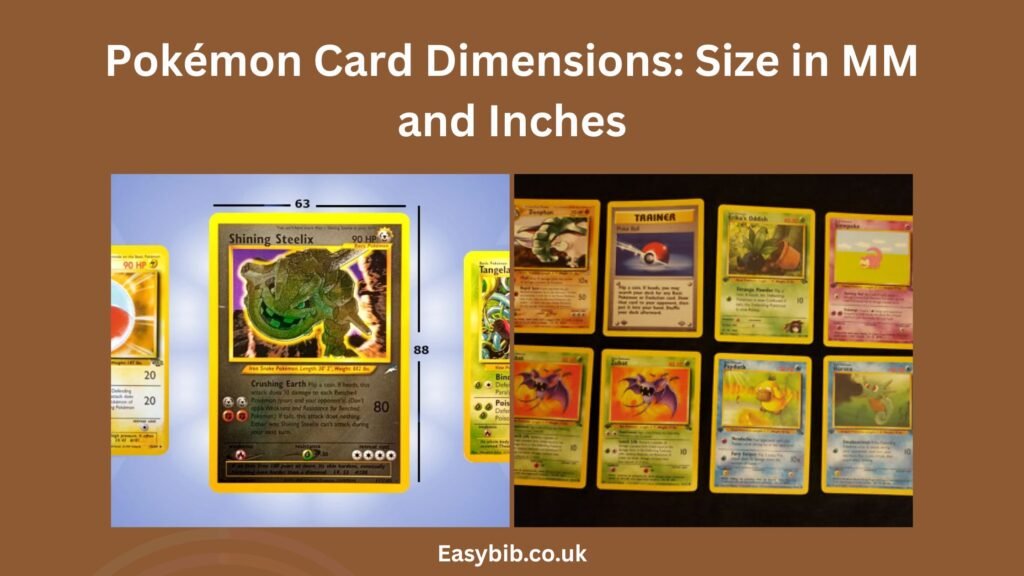Pokémon Card Dimensions: Size in MM and Inches